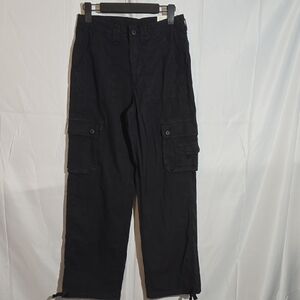 American Eagle Outfitters Black Cargo Pants